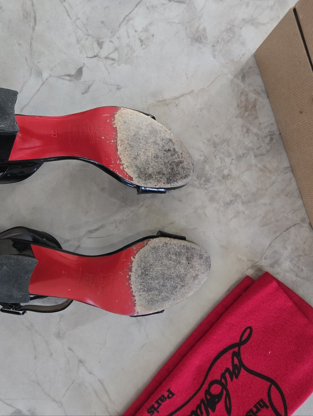 { Christian Louboutin } Jordi Heel - Picture 12 of 14
